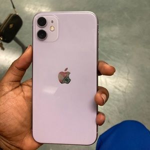 iPhone 11 , purple unlocked carrier and sim